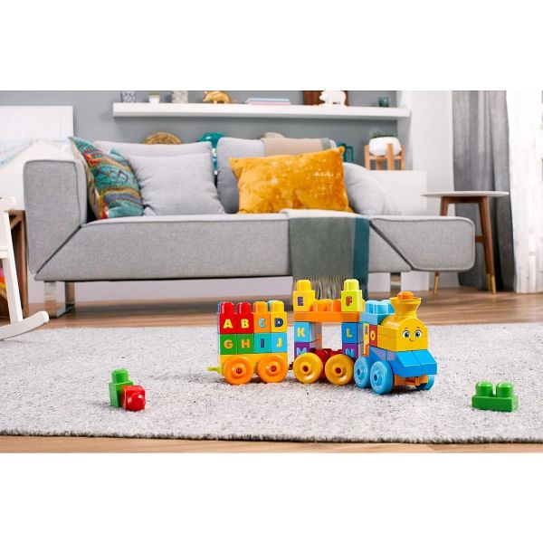 Đồ chơi xếp khối FWK22 Fisher Price Mega Bloks ABC Musical Train