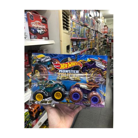  Hot Wheels Monster Trucks Vehicles Set Of Two 