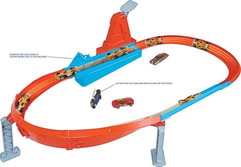  Bộ đường trượt xe GJM75 Hot Wheels Drift Master Champion Playset 