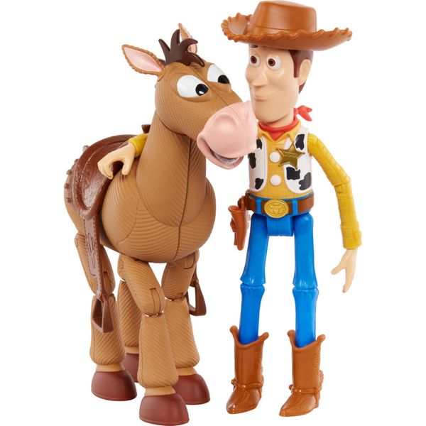 Woody & Bullseye - GDB91 Disney Pixar Toy Story 4 Movie Set of 2 Action Figures