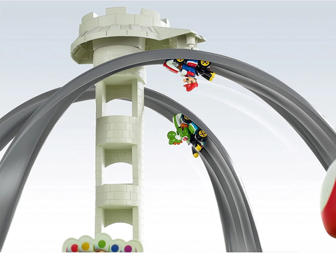  GHK15 Hot Wheels Mario Kart Mario Circuit Lite Track Set 