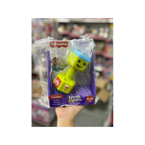  Fisher-Price GJW57- Laugh & Learn Counting Reps Dumbbell 