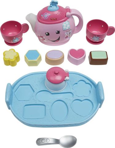  Bộ đồ chơi tiệc trà Fisher-Price Laugh & Learn Sweet Manners Tea Set - DYM76 