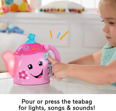  Bộ đồ chơi tiệc trà Fisher-Price Laugh & Learn Sweet Manners Tea Set - DYM76 