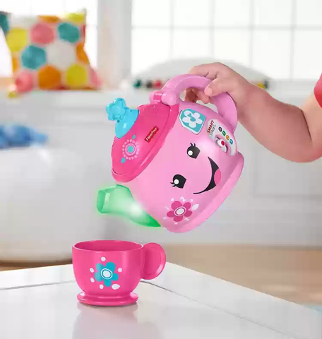  Bộ đồ chơi tiệc trà Fisher-Price Laugh & Learn Sweet Manners Tea Set - DYM76 