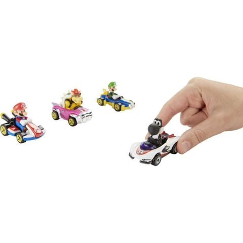  GLN 53 Hot Wheels Mario Kart Diecast - 4 pcs 