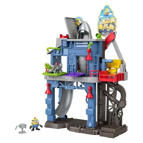  Bộ đồ chơi Imaginext Minions The Rise of Gru Gadget Lair với hình Minion Otto 