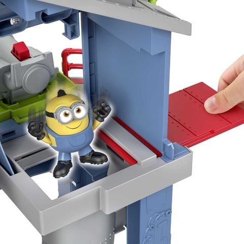  Bộ đồ chơi Imaginext Minions The Rise of Gru Gadget Lair với hình Minion Otto 