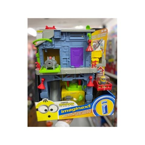  Bộ đồ chơi Imaginext Minions The Rise of Gru Gadget Lair với hình Minion Otto 