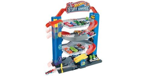  Bộ đường trượt xe GNL70 Hot Wheels City Stunt Garage Play Set Gift 