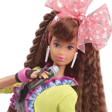  Đồ chơi búp bê Barbie Rewind '80s Edition Collectible Doll with Night Out Look & Music Accessories 