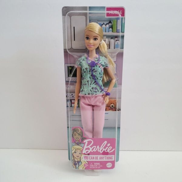 Búp bê GTW39 - Barbie Careers Fashion Doll & Accessory, Nurse