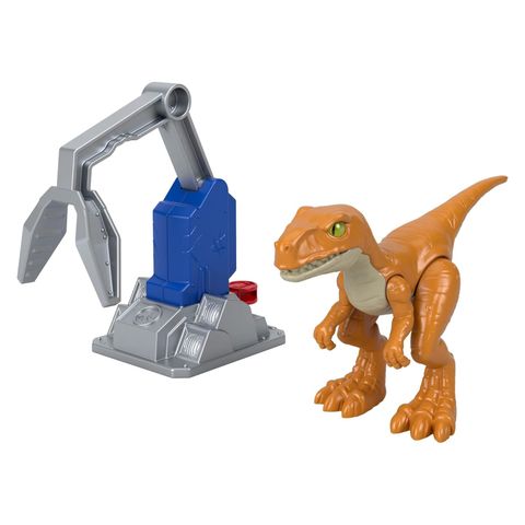  Đồ chơi mô hình khủng long GVV95 Fisher-Price Imaginext Jurassic World Atrociraptor 'Tiger' Dinosaur Figure 