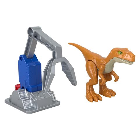  Đồ chơi mô hình khủng long GVV95 Fisher-Price Imaginext Jurassic World Atrociraptor 'Tiger' Dinosaur Figure 