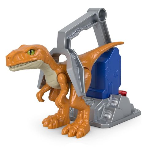  Đồ chơi mô hình khủng long GVV95 Fisher-Price Imaginext Jurassic World Atrociraptor 'Tiger' Dinosaur Figure 