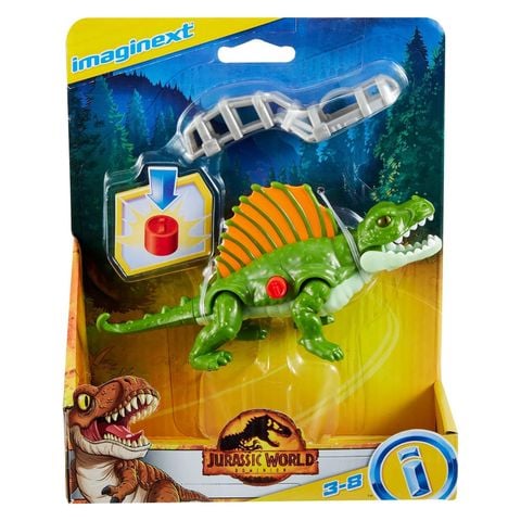  GVV96 Fisher-Price Imaginext Jurassic World Dominion Dimetrodon Dinosaur Toy 