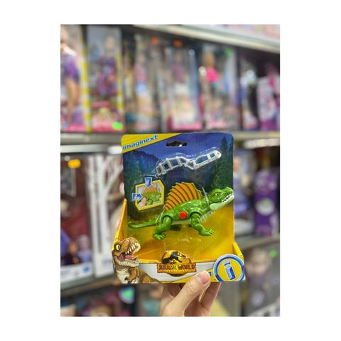  GVV96 Fisher-Price Imaginext Jurassic World Dominion Dimetrodon Dinosaur Toy 