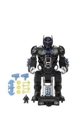  Đồ chơi robot GWT23 Imaginext DC Super Friends Bat-Tech BatBot and Batman Figure 