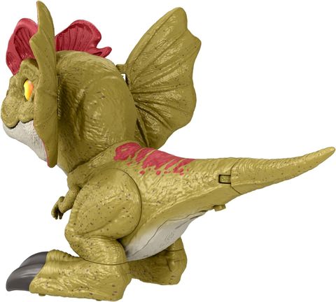  Khủng long GWD69 Jurassic World Dominion Uncaged Rowdy Roars Dilophosaurus Dinosaur Figure 