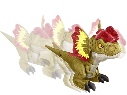 Khủng long GWD69 Jurassic World Dominion Uncaged Rowdy Roars Dilophosaurus Dinosaur Figure 