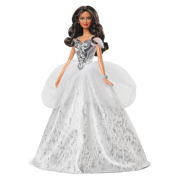 23win08 com búp bê GXL23 Barbie Signature 2021 Holiday Doll 2021 Mattel