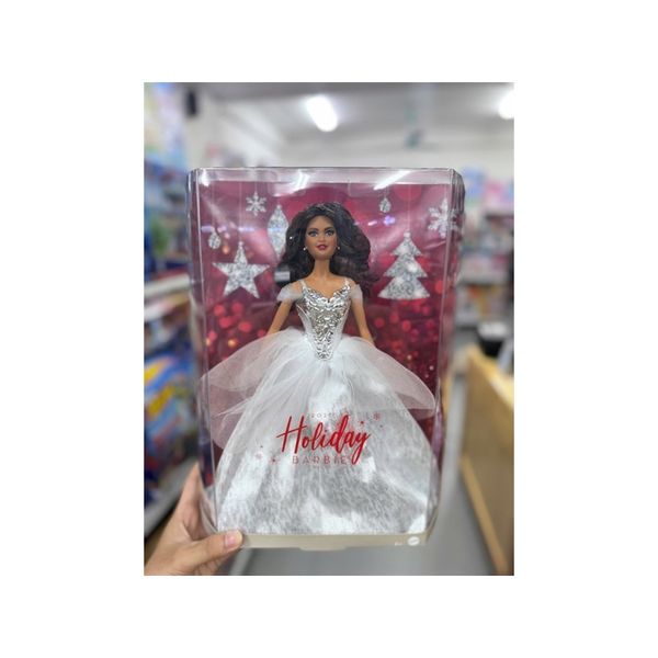 23win08 com búp bê GXL23 Barbie Signature 2021 Holiday Doll 2021 Mattel