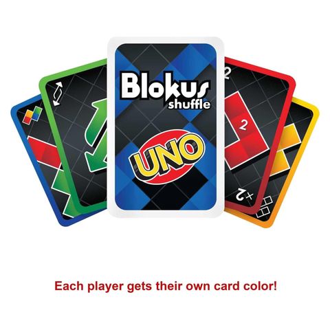  ‎GXV91 Mattel Games Blokus Shuffle UNO Edition 