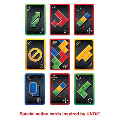  ‎GXV91 Mattel Games Blokus Shuffle UNO Edition 