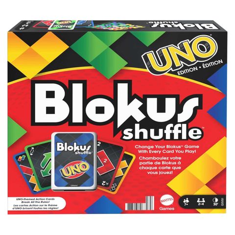  ‎GXV91 Mattel Games Blokus Shuffle UNO Edition 