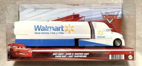  Đồ chơi mô hình xe Disney Pixar Cars Walmart Exclusive Marty Hauler 