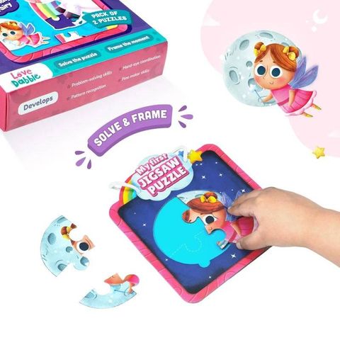  Bộ lắp ghép treo tường - Kỳ lân và nàng tiên thân thiện BLM0014 