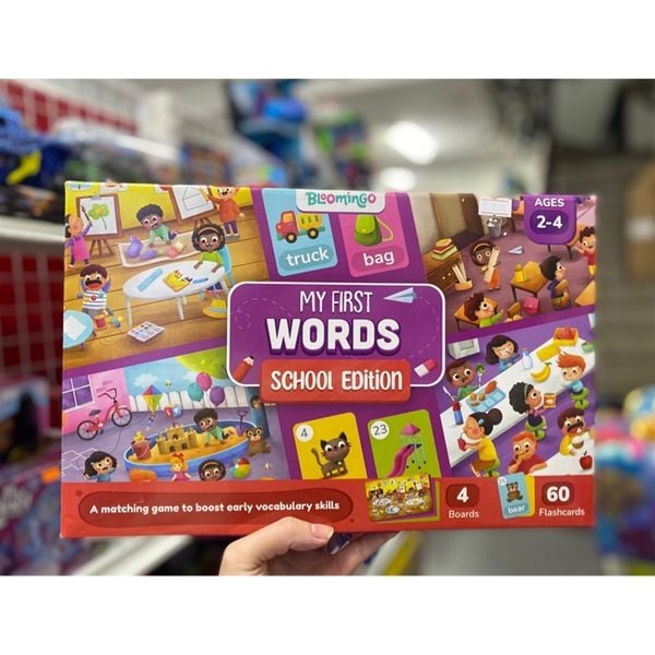 BLM0027 Bộ thẻ tiếng Anh Đồ vật quanh em Chủ đề Nhà trường