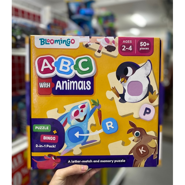 BLM0041 Bộ ghép Chơi mà học tiếng Anh ABC - Chủ đề Động vật