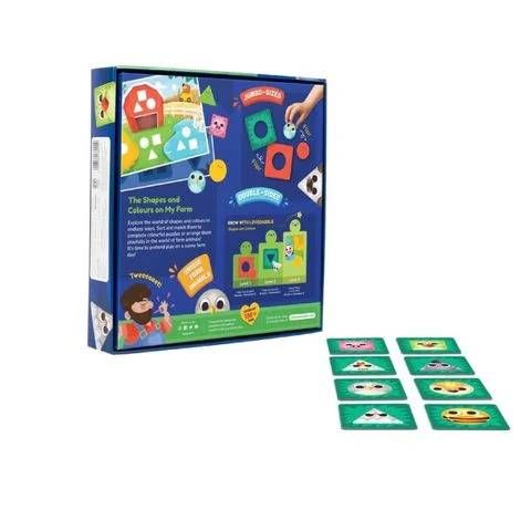 BLM0043 Thực hành Tiếng Anh PlayShifu - Hình dạng và màu sắc trong Trang trại của bé