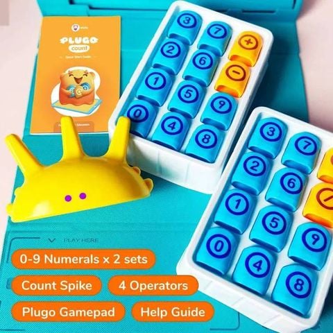 Bộ đồ chơi thực hành STEM - Tiếng anh, toán học, lắp ghép Wiz Plugo Shifu026 