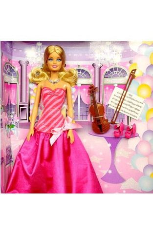  Đồ chơi búp bê Barbie BCF78 và đàn Violon 