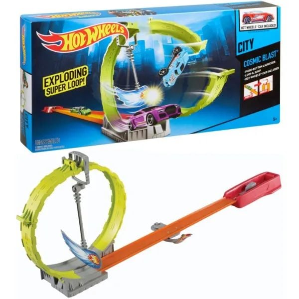 Giải cứu phi cơ Hot Wheels City Track Set X2604