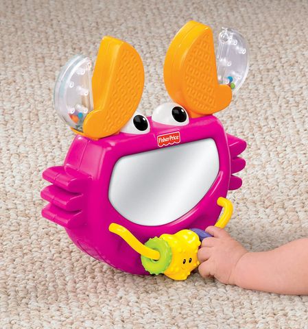  Fisher Price Đồ chơi Gương soi Cua biển Clack & Play Crab 