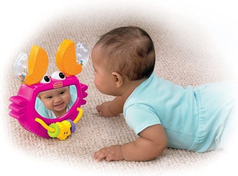  Fisher Price Đồ chơi Gương soi Cua biển Clack & Play Crab 