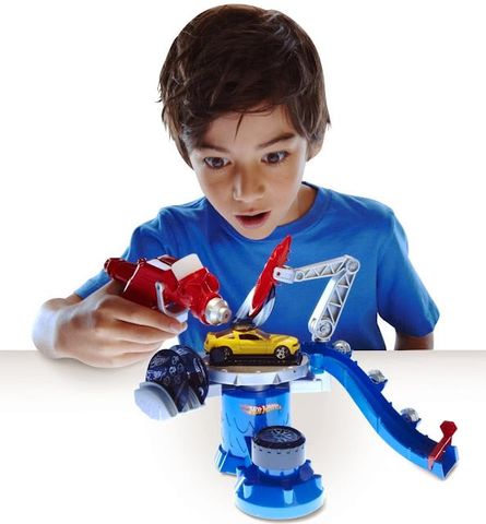  Bộ trang trí tem xe ánh sáng Hot Wheels W3855 