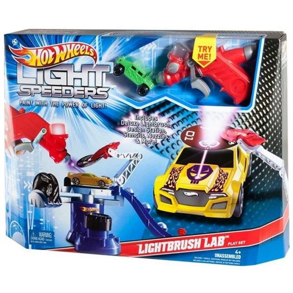 Bộ trang trí tem xe ánh sáng Hot Wheels W3855