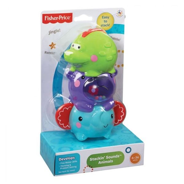 Bộ đồ chơi xếp chồng con thú Fisher Price BGP41