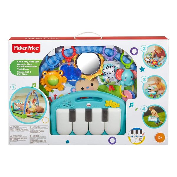 Thảm nằm chơi piano Fisher Price BMH49