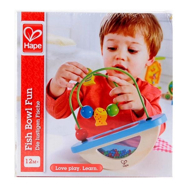 Luồn hạt Cá vui nhộn Hape Fish Bowl Fun