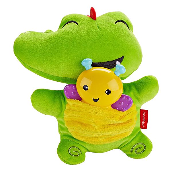 Đồ chơi cá sấu bông và bướm ngậm nướu Fisher Price DFP76