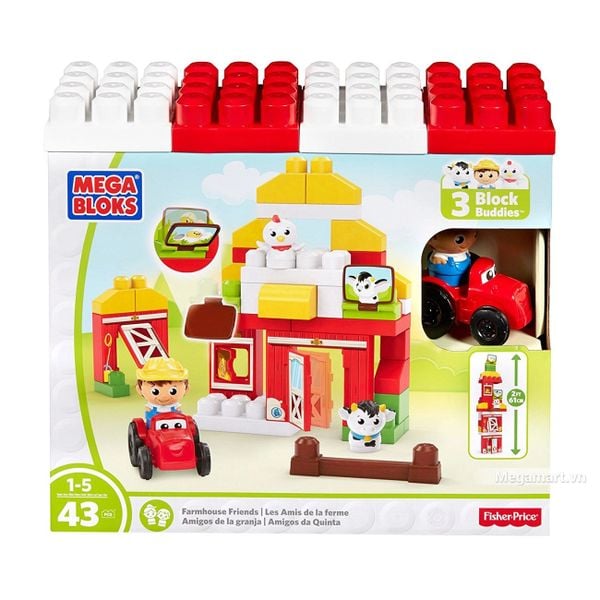 Đồ chơi lắp ráp thành phố Mega Bloks DPJ57