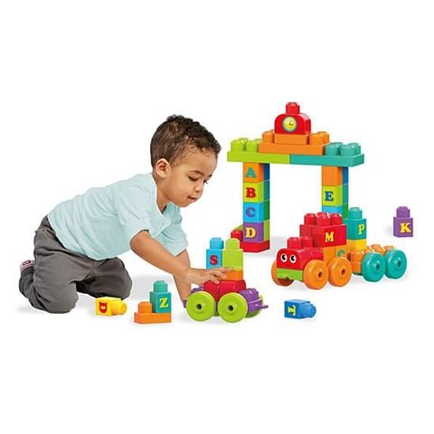  Đồ chơi xếp khối xe lửa vui nhộn Mega Bloks DXH35 