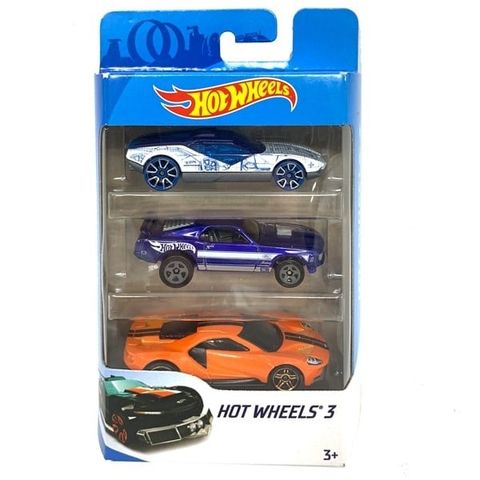  Mattel Bộ sưu tập 3 siêu xe Hotwheel - K5904 