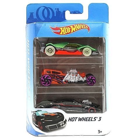  Mattel Bộ sưu tập 3 siêu xe Hotwheel - K5904 