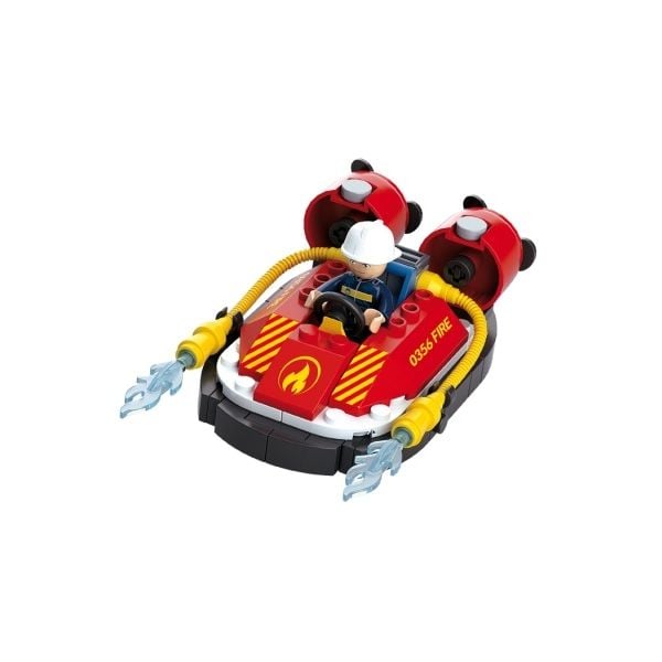 M38-B0622Z mô hình phương tiện cảnh sát cứu hỏa SLUBAN